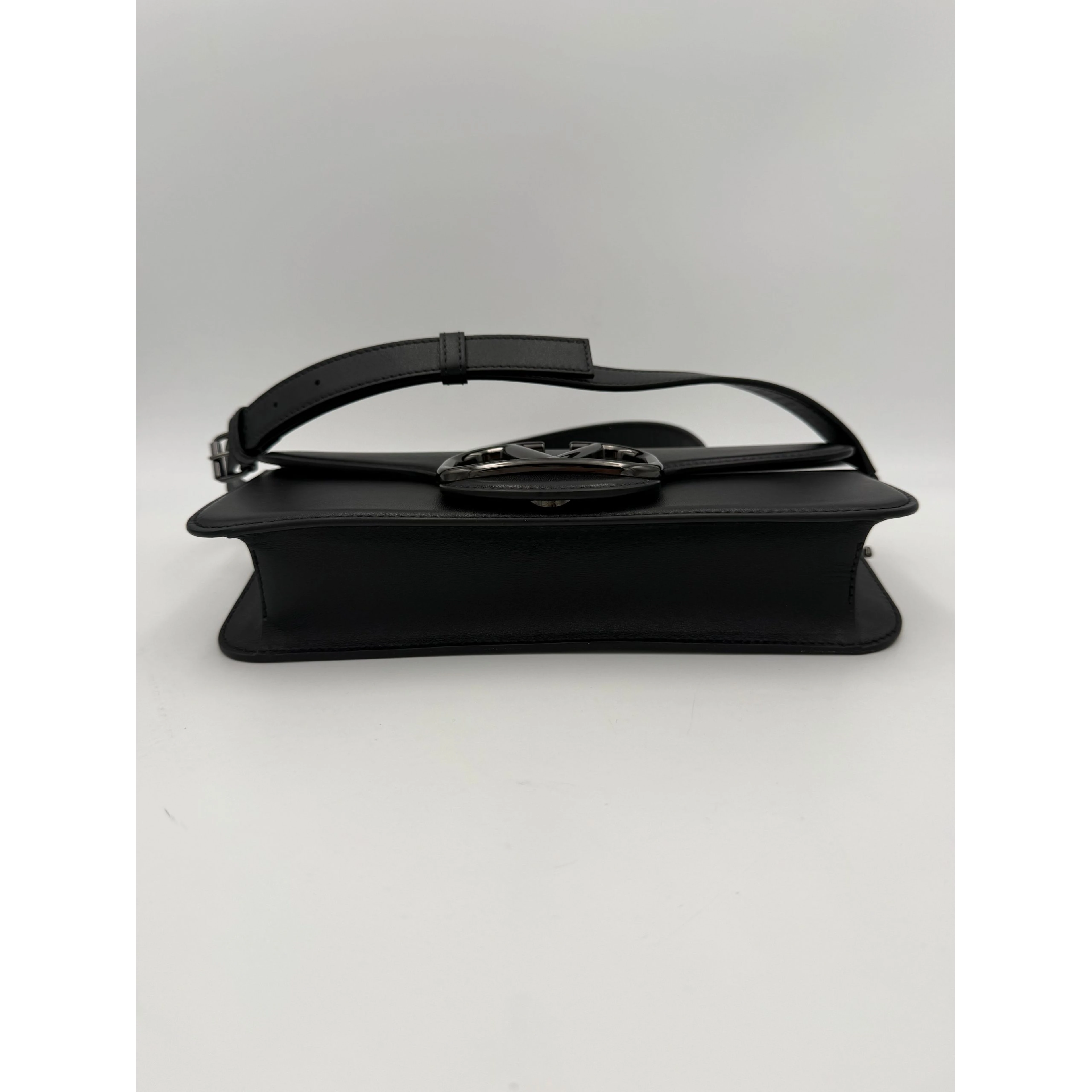 Bicolor Leather Handbag