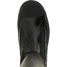 Black Leather Over The Knee