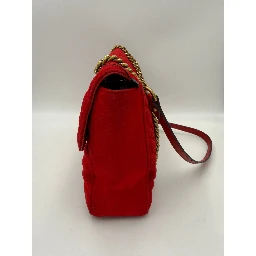 Bicolor Leather Handbag