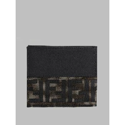 Portafoglio Bifold FF con Fascia in Jacquard
