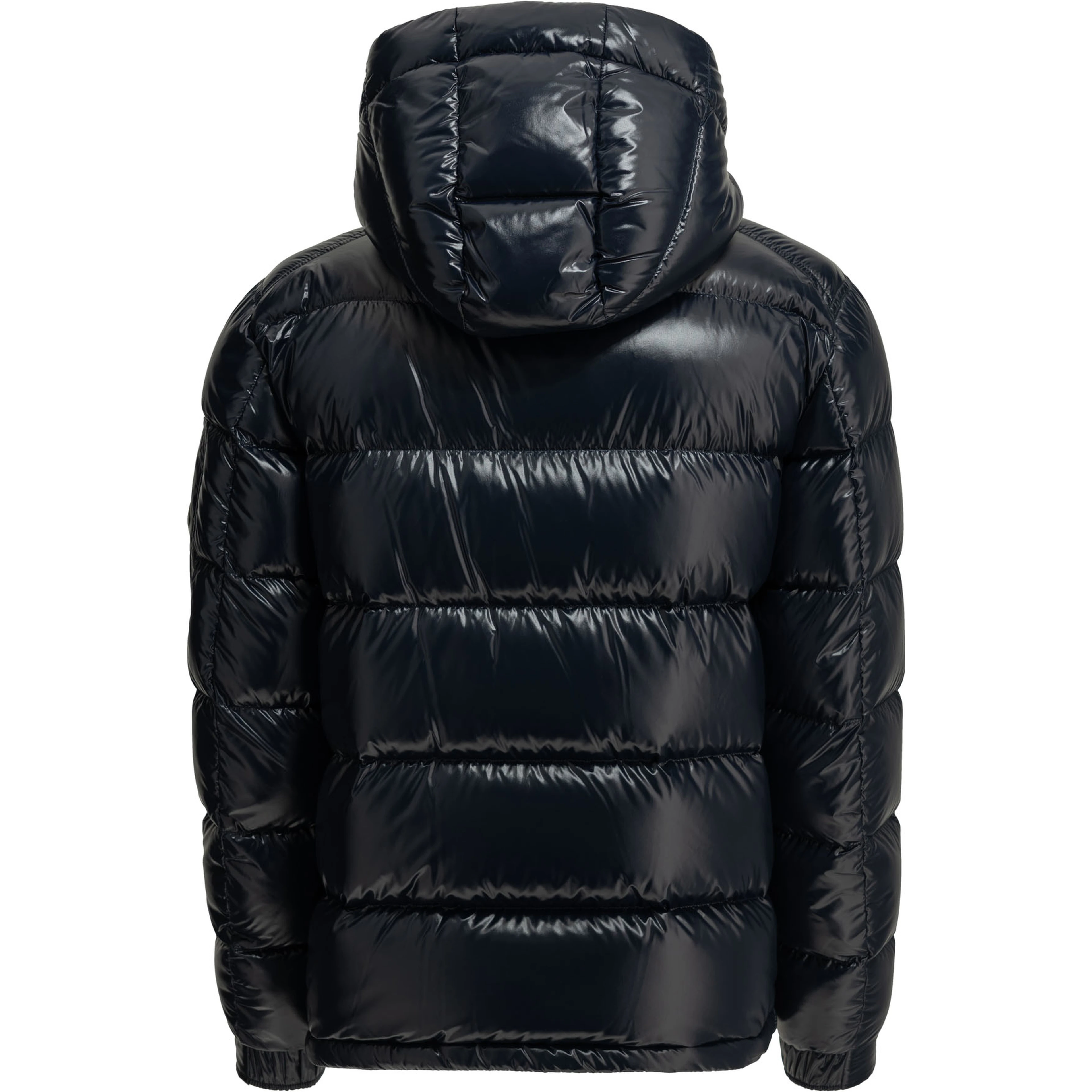 Short down jacket with logo