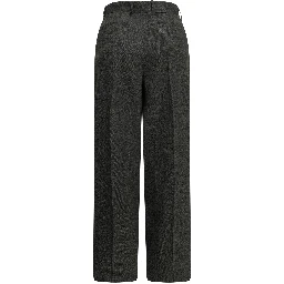 Tailored pants made of wool blend