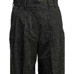 Tailored pants made of wool blend
