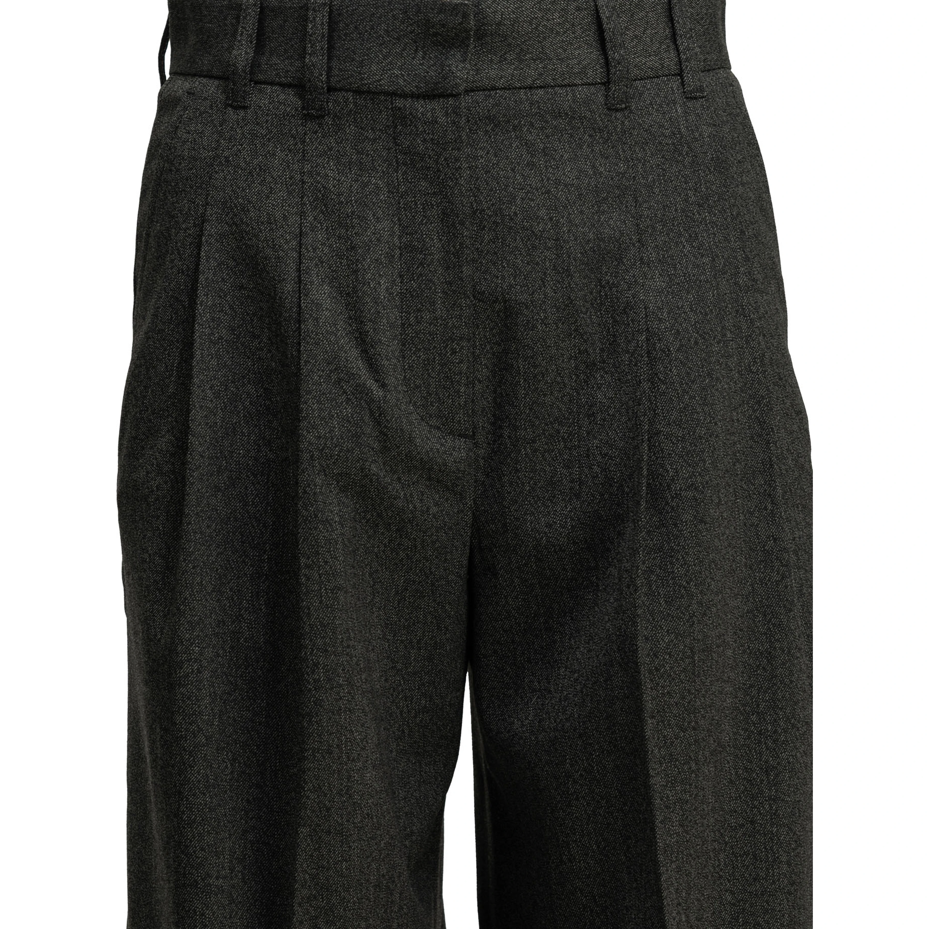 Tailored pants made of wool blend