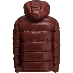 Short down jacket with logo