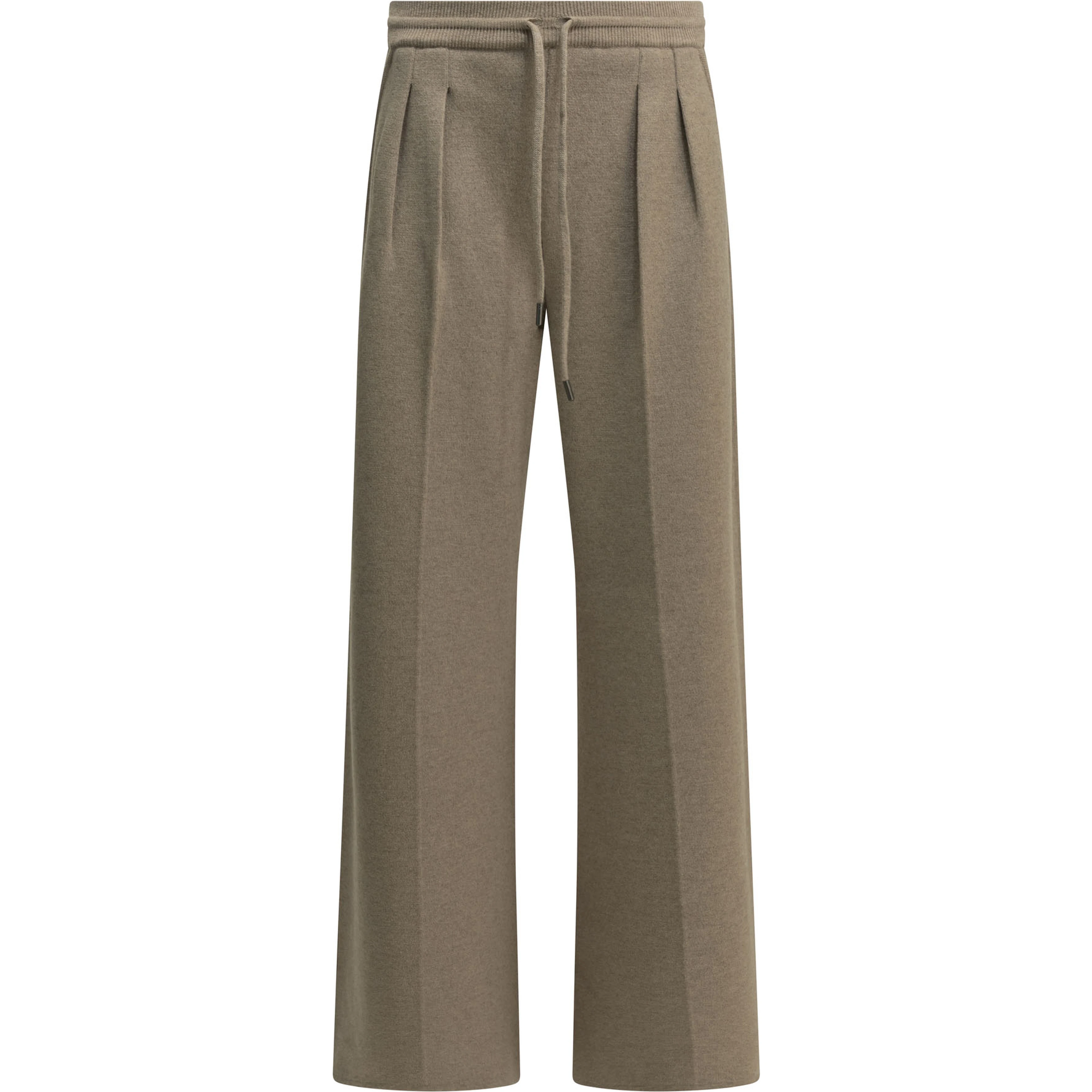 Casual pants made of wool and cashmere