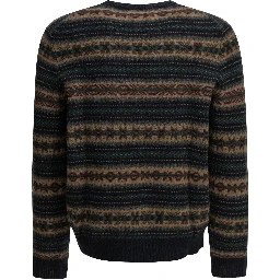 "Fair Isle" Crew-Neck Sweater
