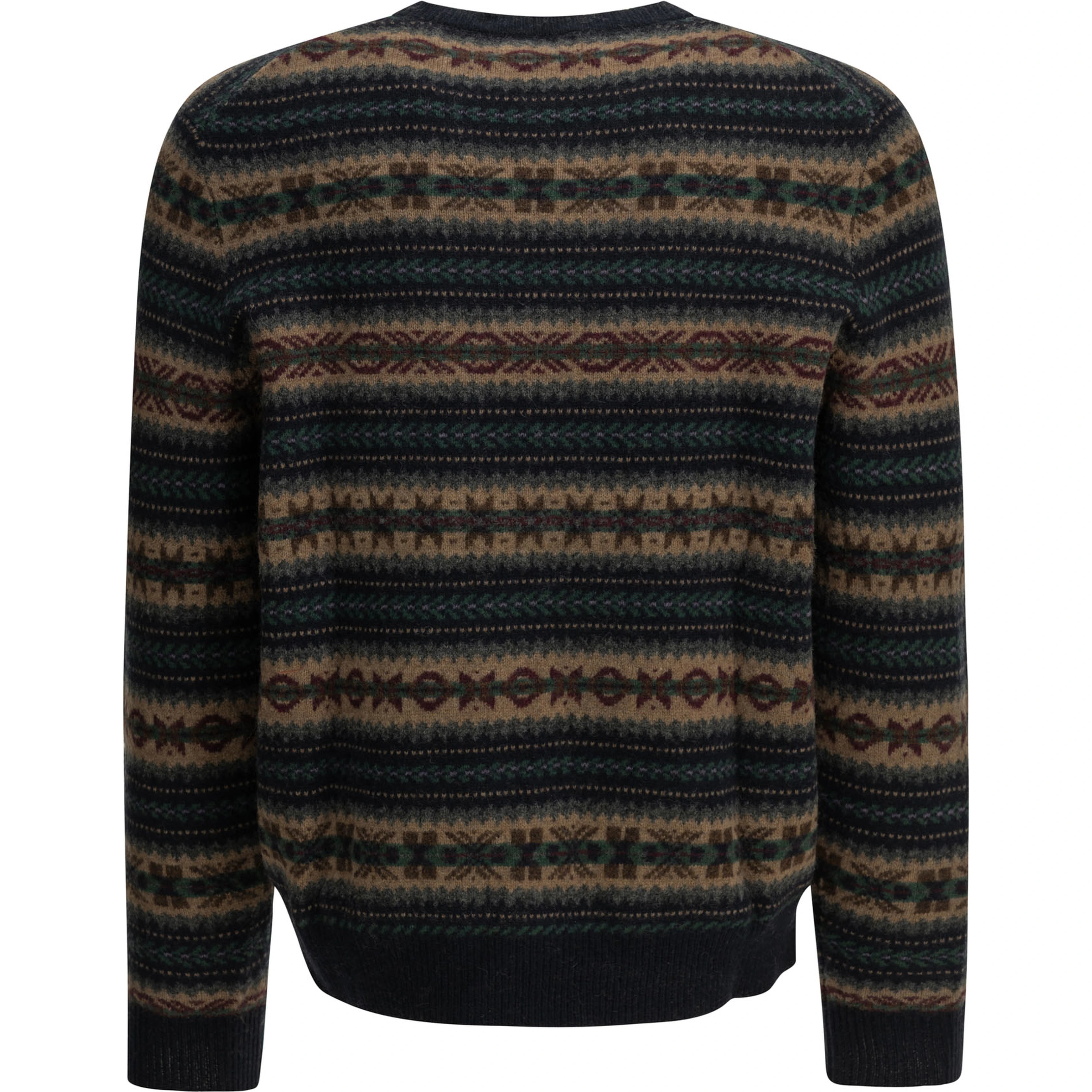 "Fair Isle" Crew-Neck Sweater