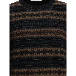 "Fair Isle" Crew-Neck Sweater