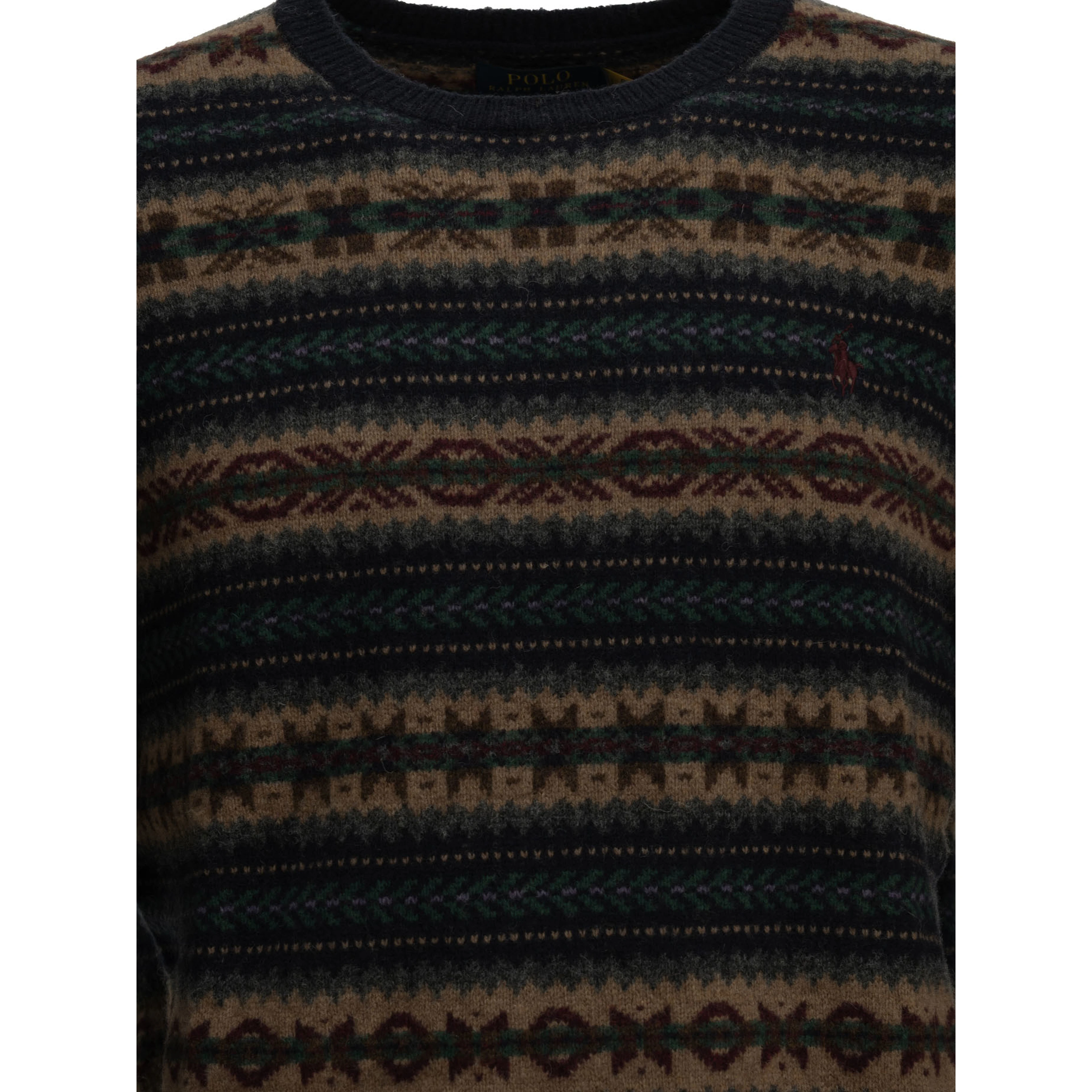 "Fair Isle" Crew-Neck Sweater