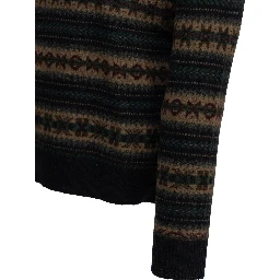 "Fair Isle" Crew-Neck Sweater