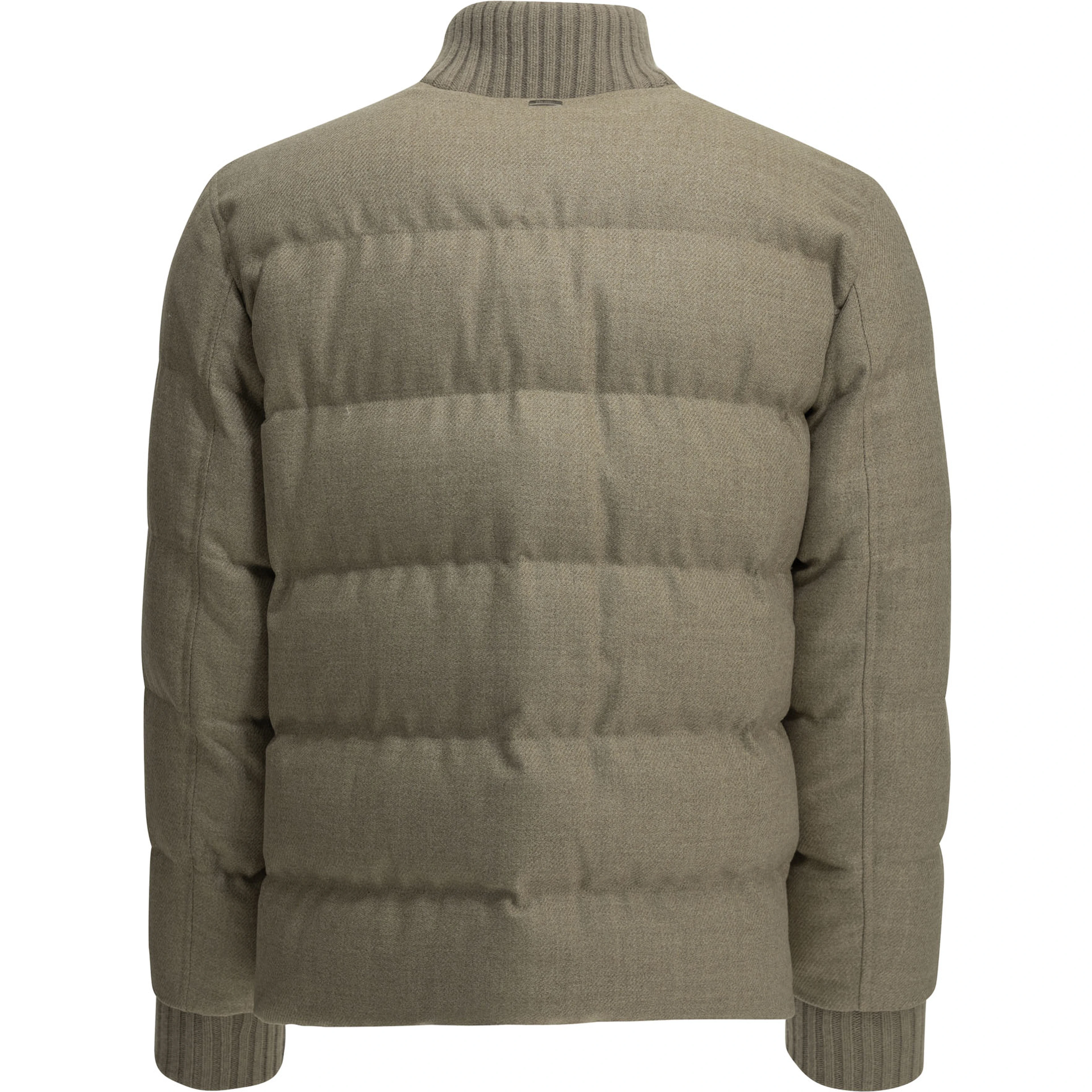 Tweed bomber jacket