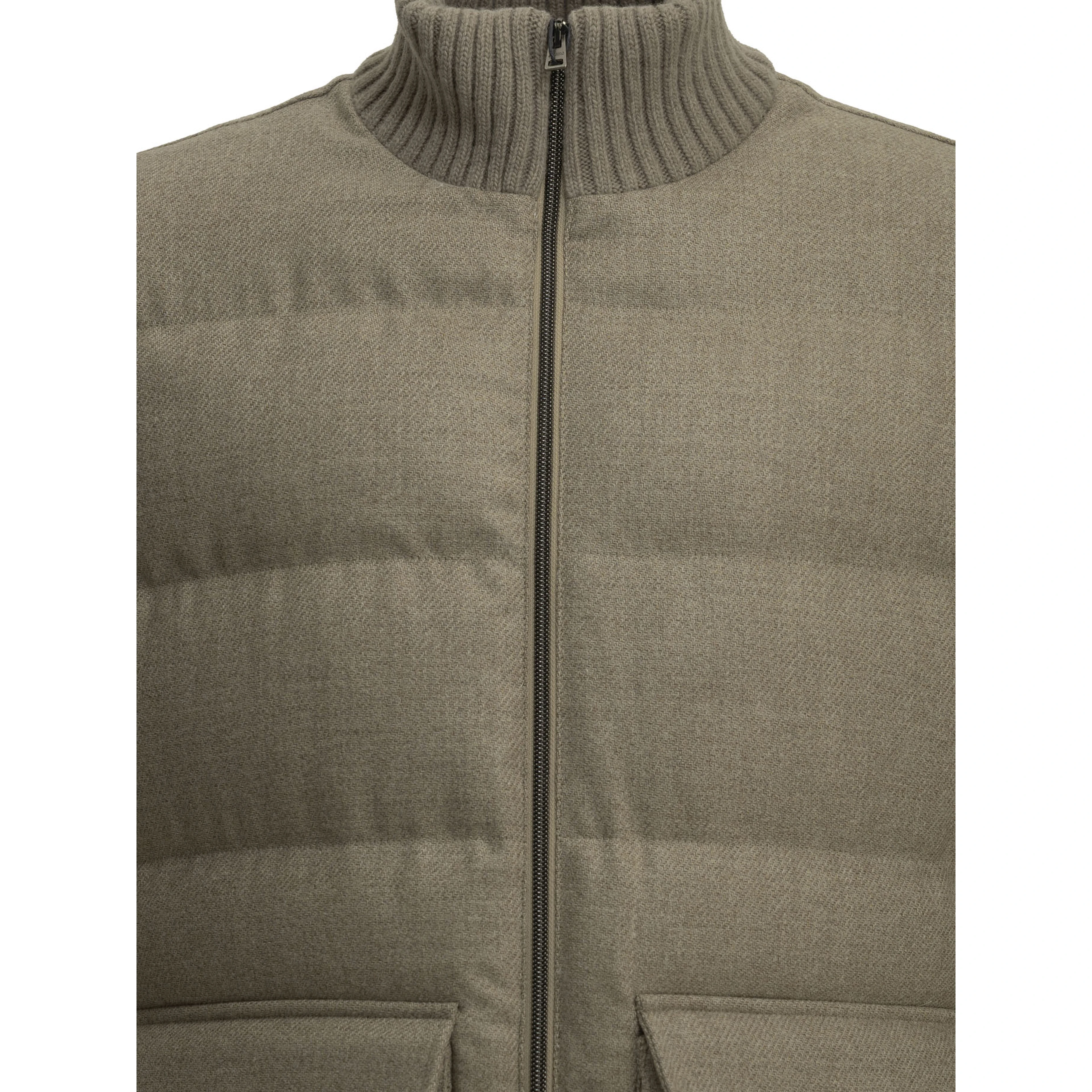 Tweed bomber jacket