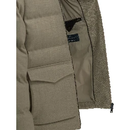 Tweed bomber jacket