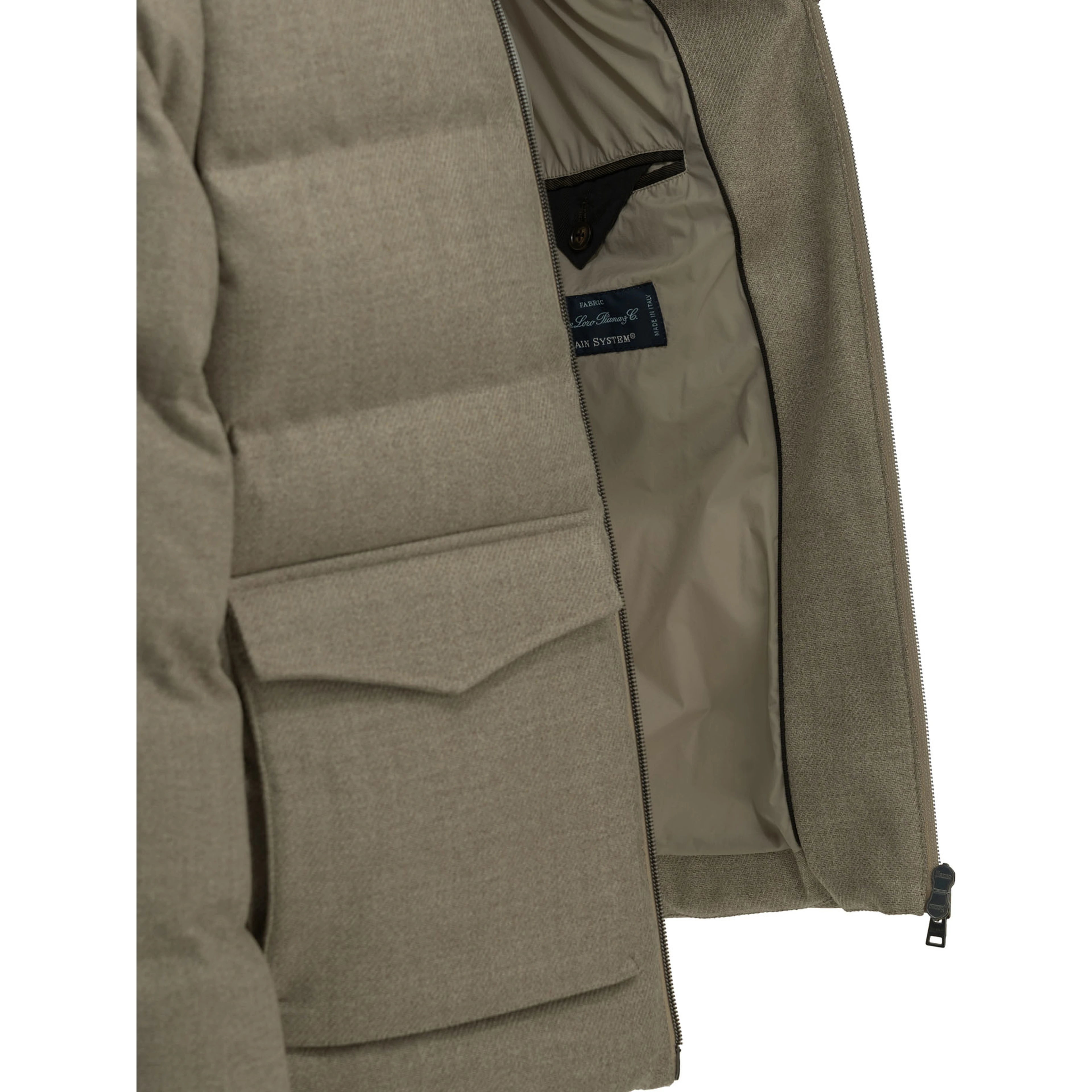 Tweed bomber jacket