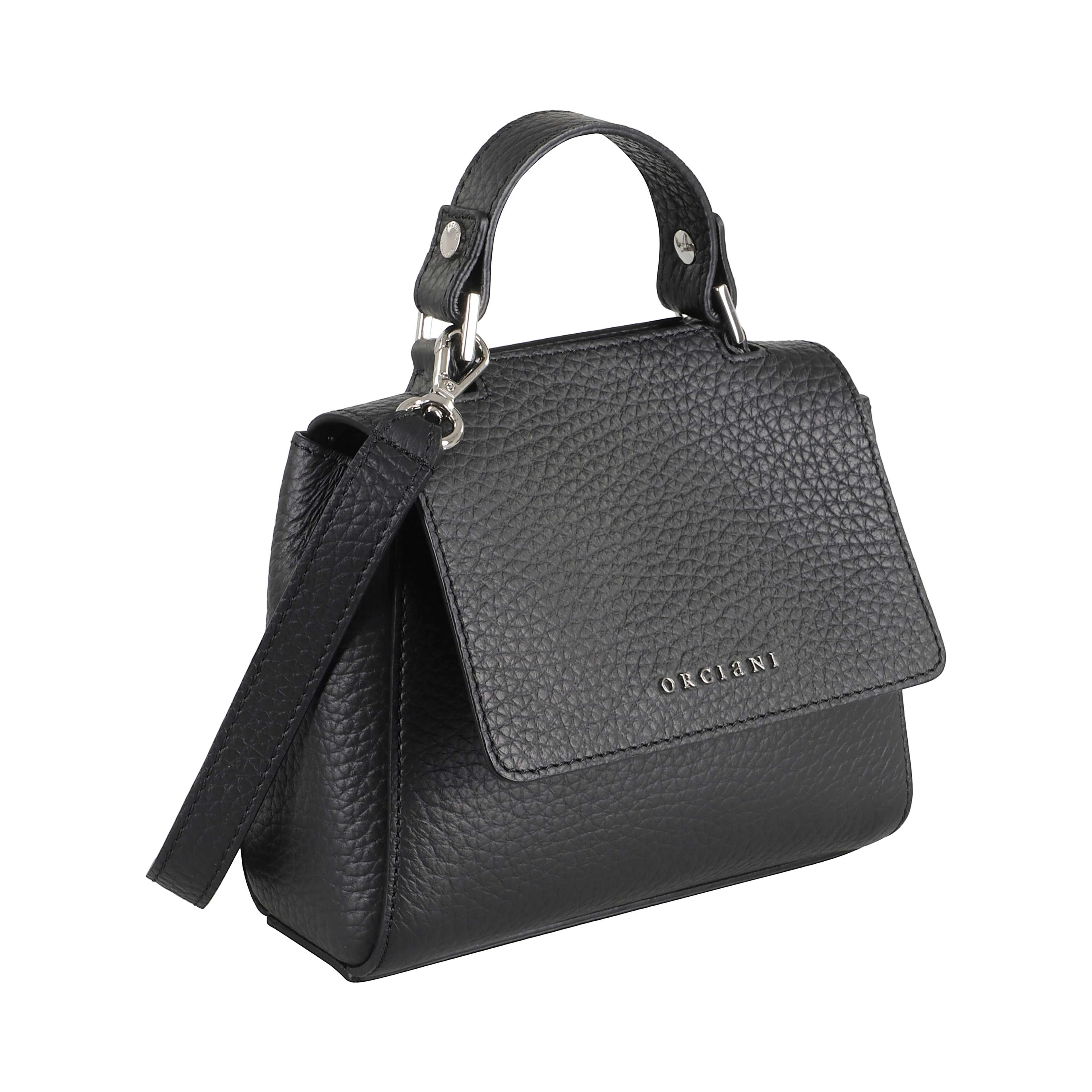 BORSA SVEVA SOFT MINI A MANO IN PELLE