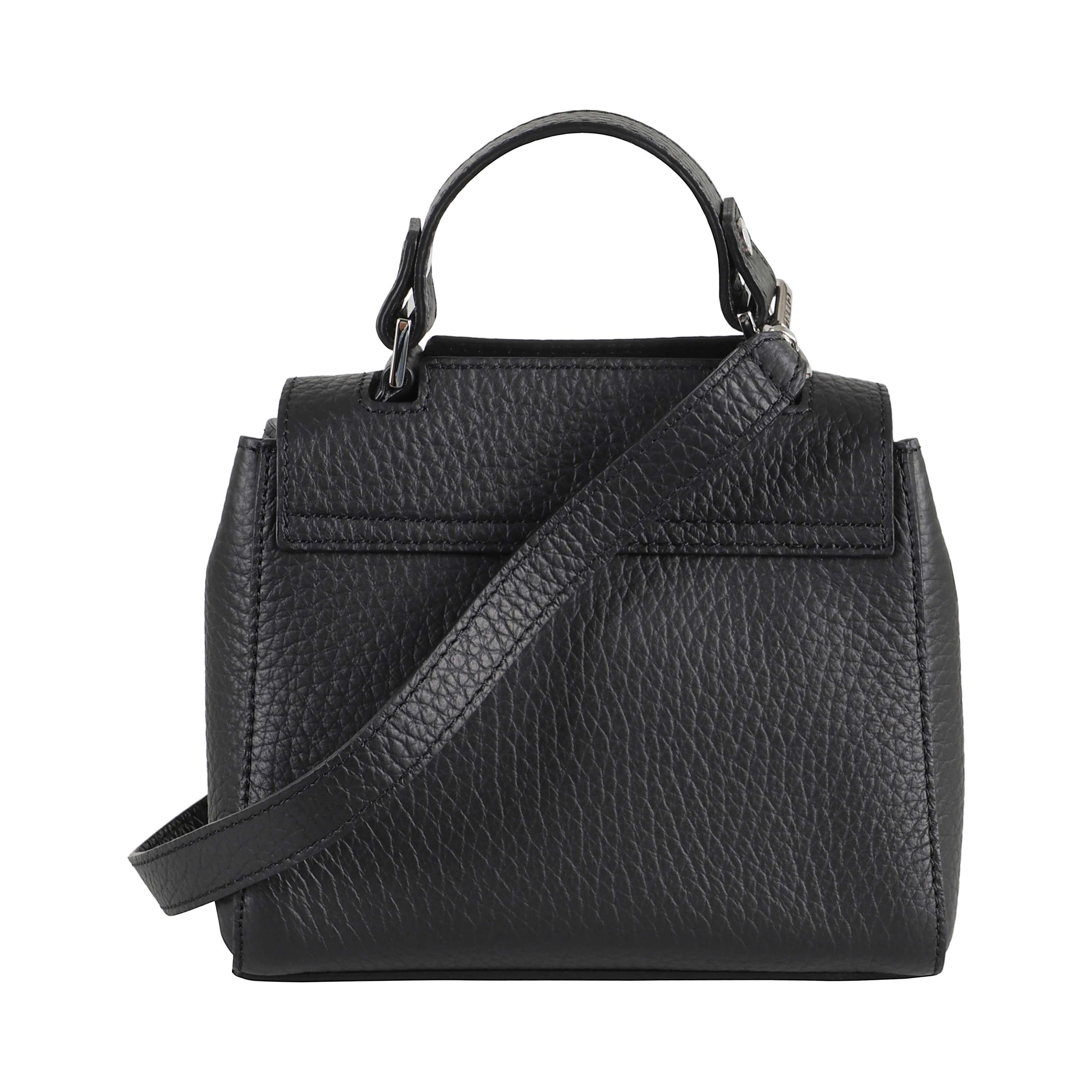 BORSA SVEVA SOFT MINI A MANO IN PELLE
