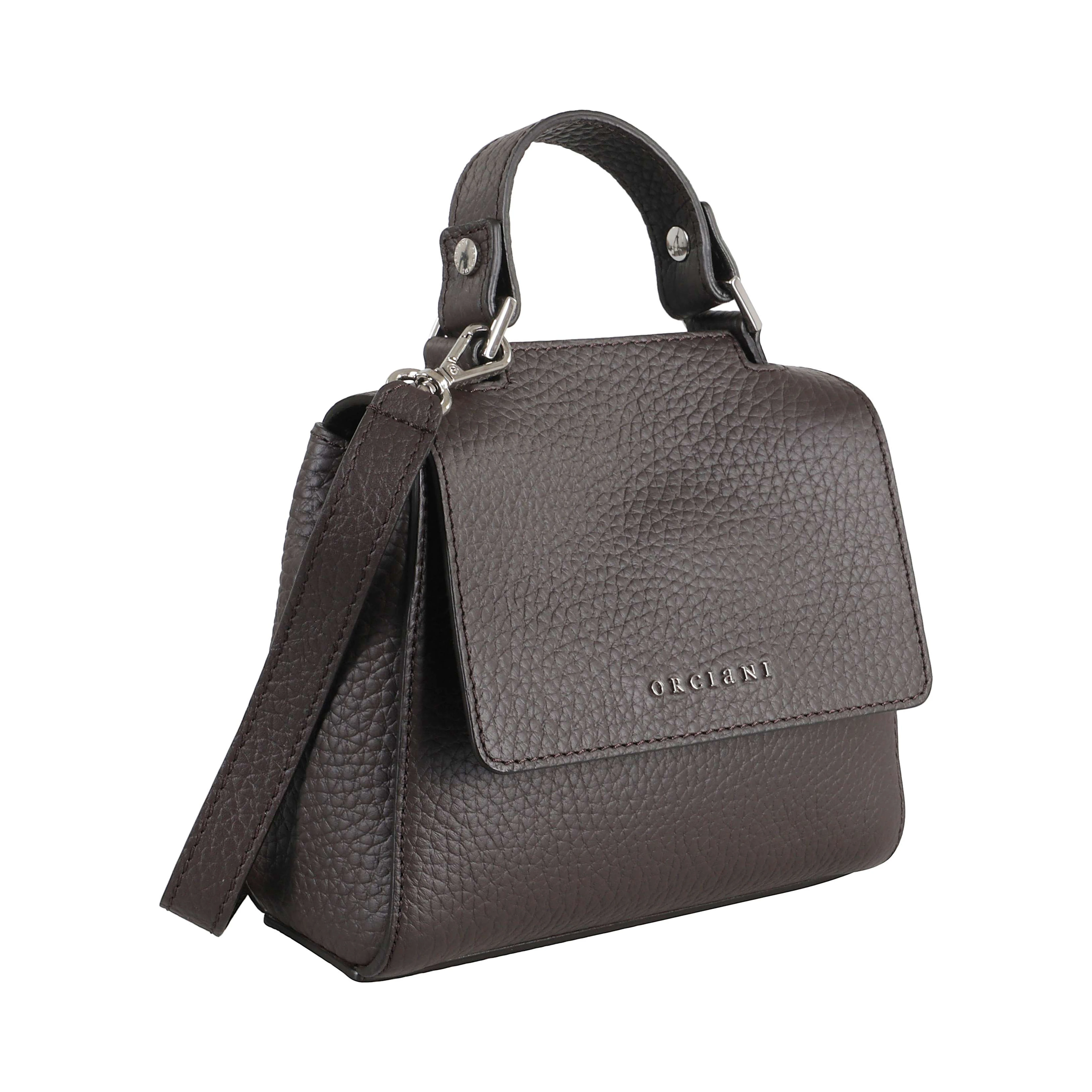 BORSA SVEVA SOFT MINI A MANO IN PELLE