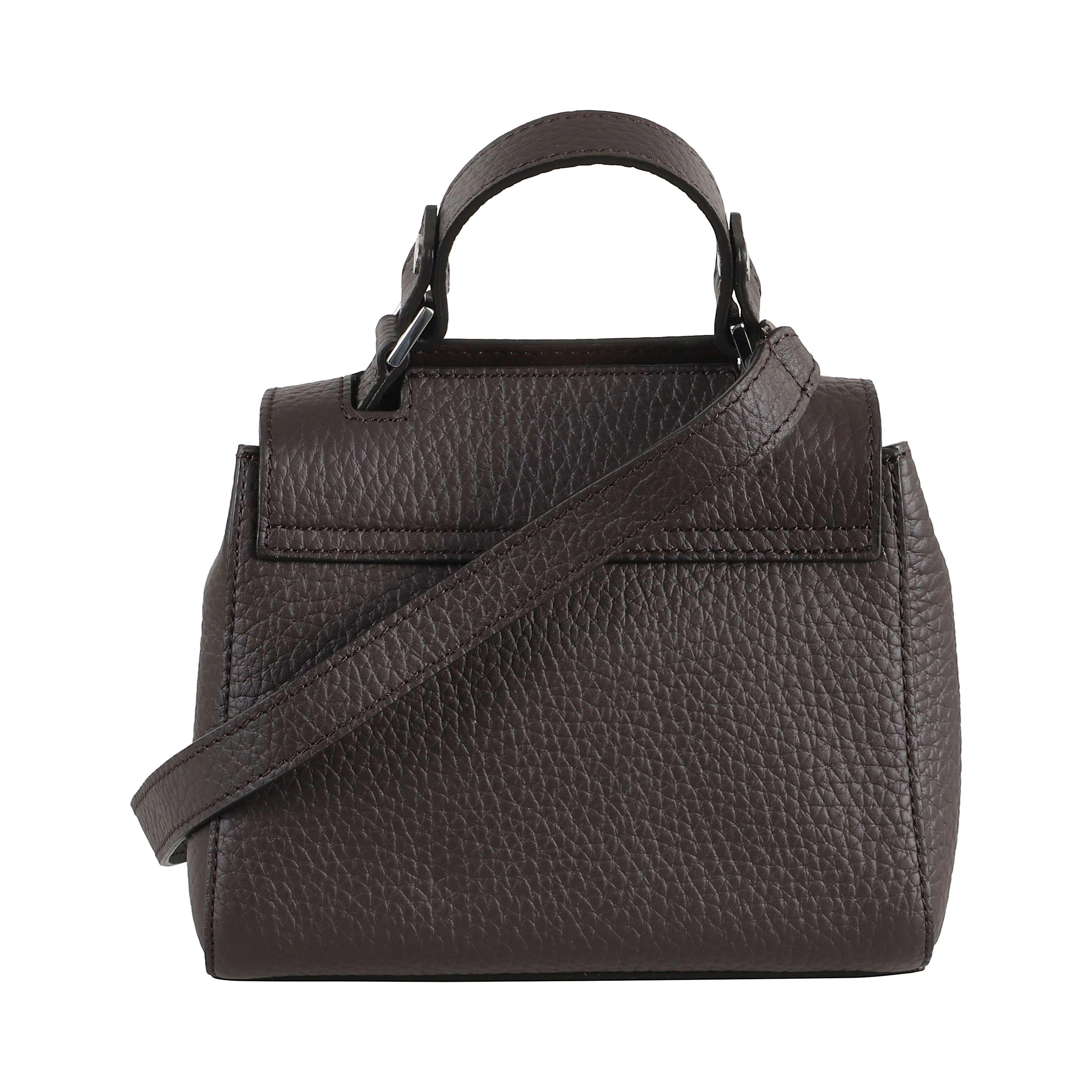 BORSA SVEVA SOFT MINI A MANO IN PELLE