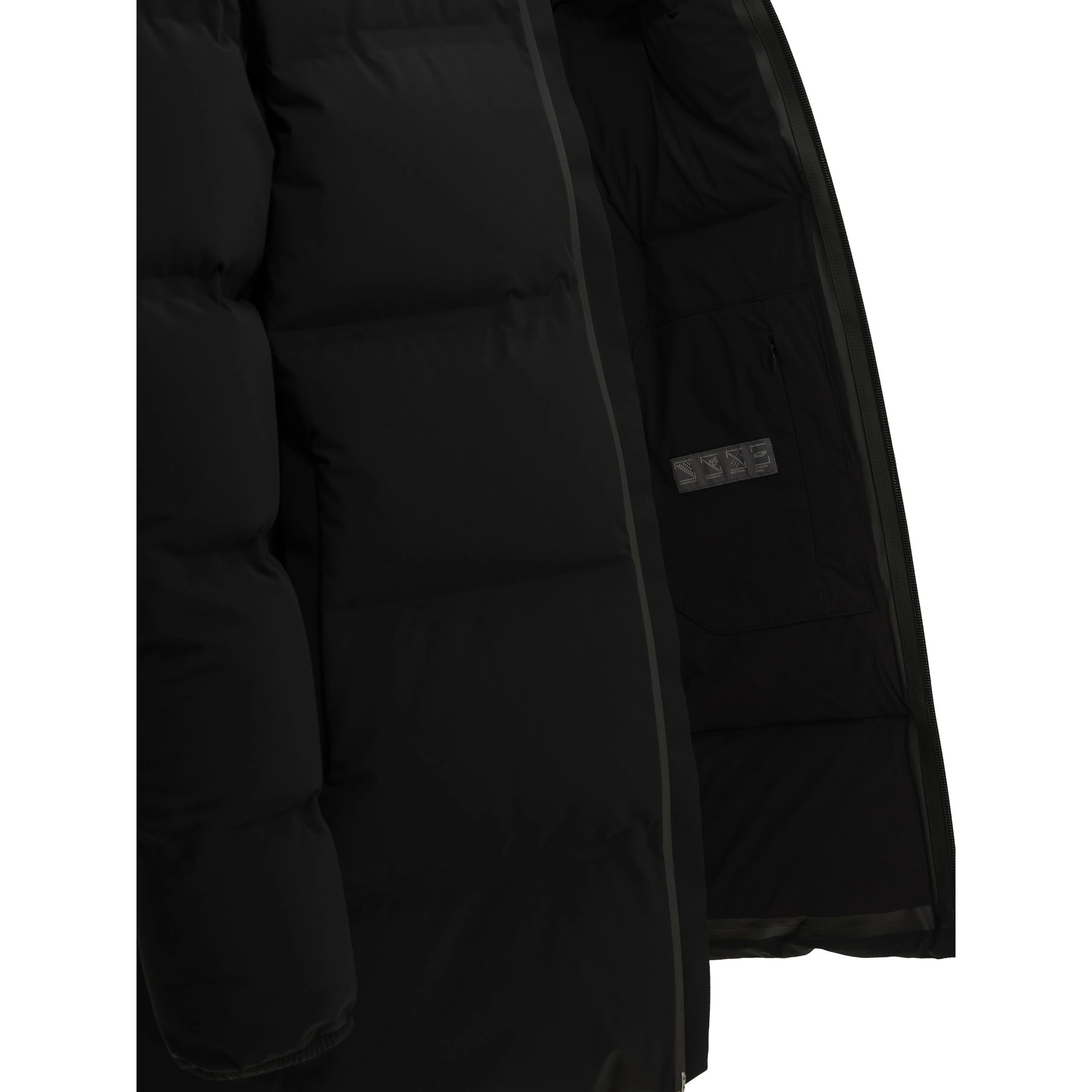 Long Down Jacket in "New Impact"