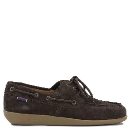 "Gary Jobson Suede" Lace-Up Loafers
