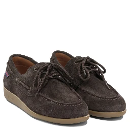 "Gary Jobson Suede" Lace-Up Loafers