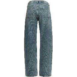 "Boyfriend" Straight-Leg Jeans