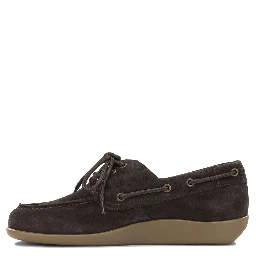 "Gary Jobson Suede" Lace-Up Loafers