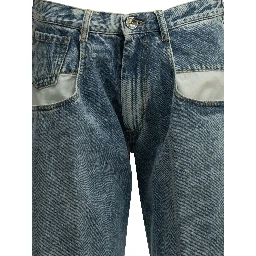 "Boyfriend" Straight-Leg Jeans