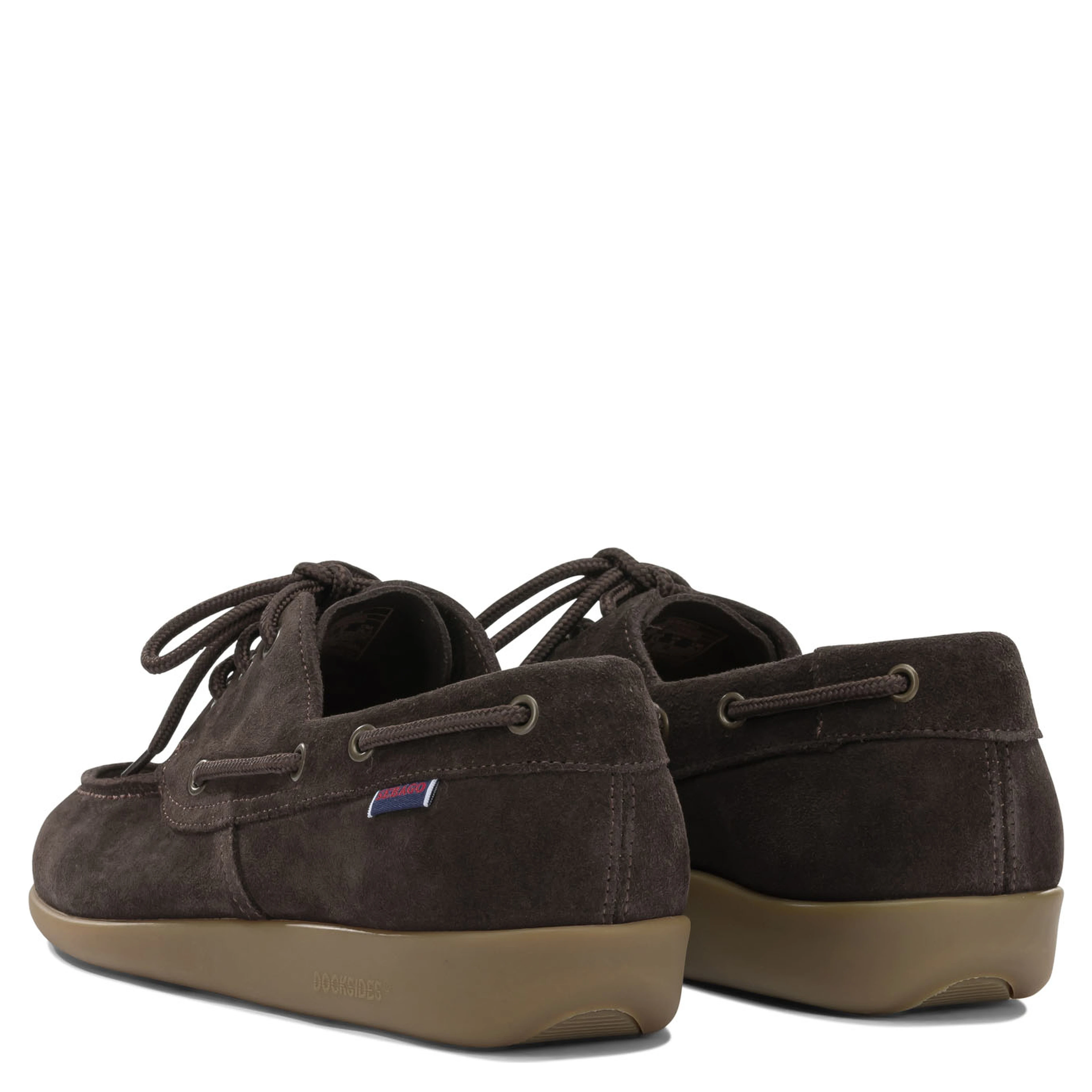 "Gary Jobson Suede" Lace-Up Loafers