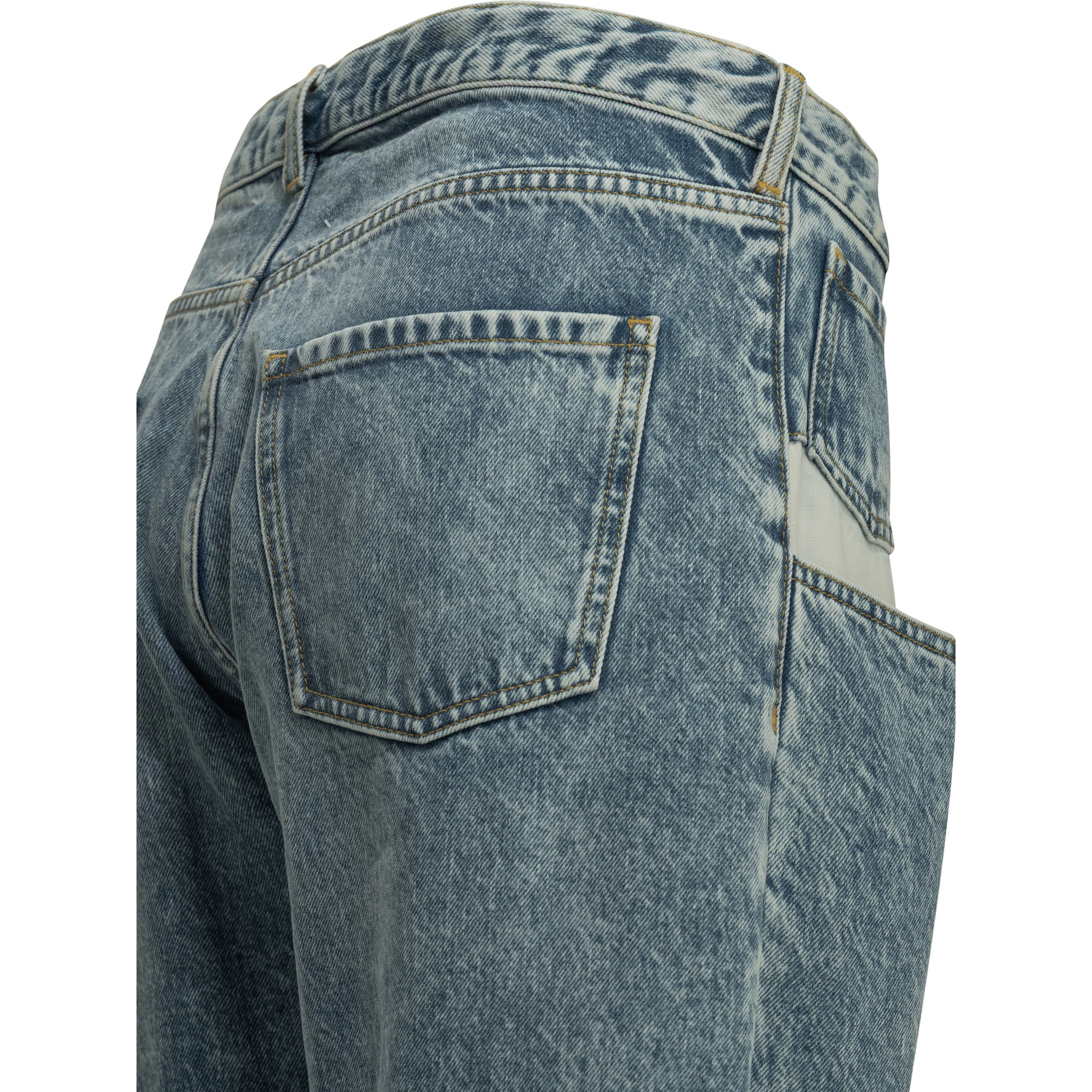 "Boyfriend" Straight-Leg Jeans