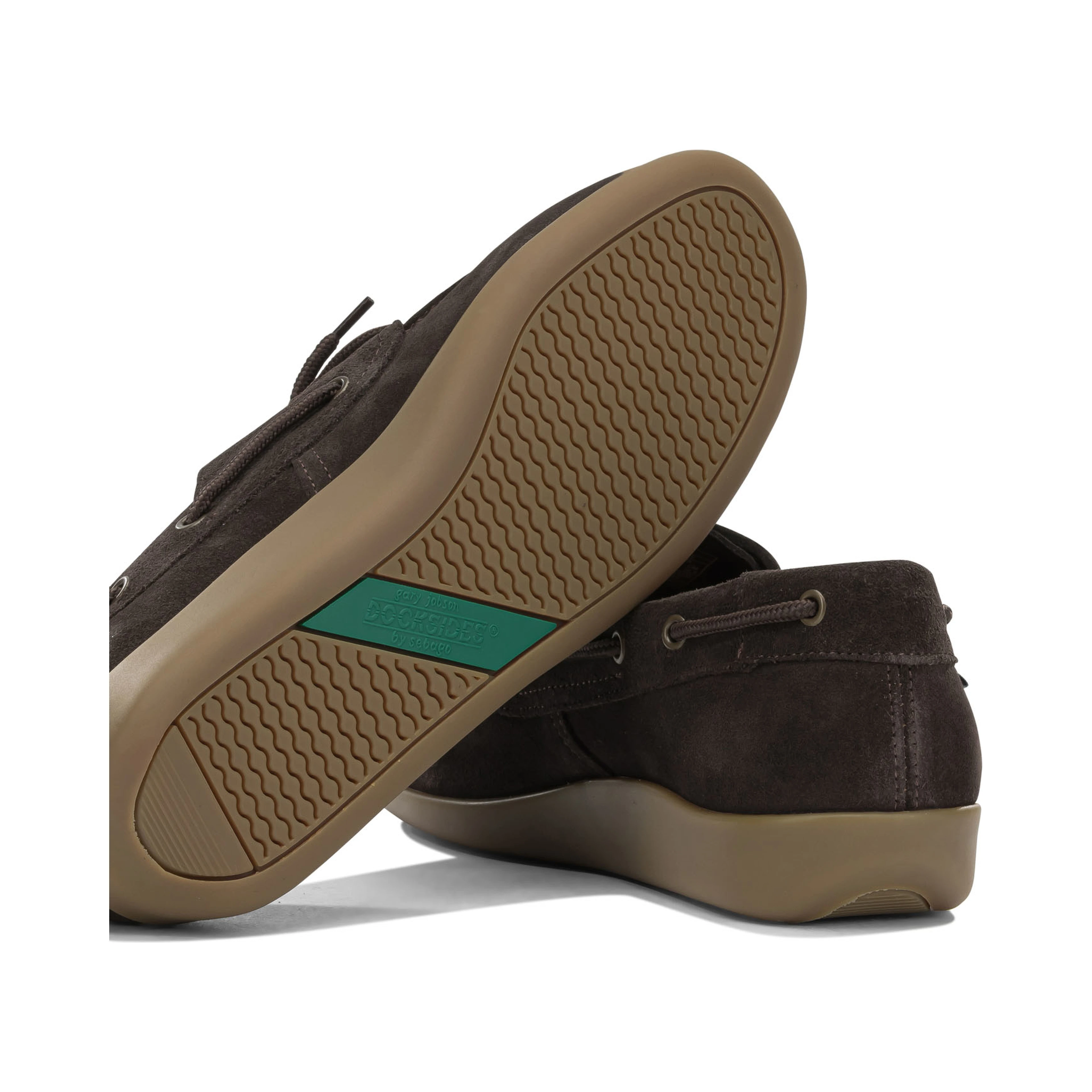 "Gary Jobson Suede" Lace-Up Loafers
