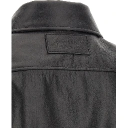Black Calfskin Leather Jacket