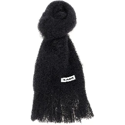 Black Wool Scarf