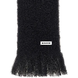 Black Wool Scarf