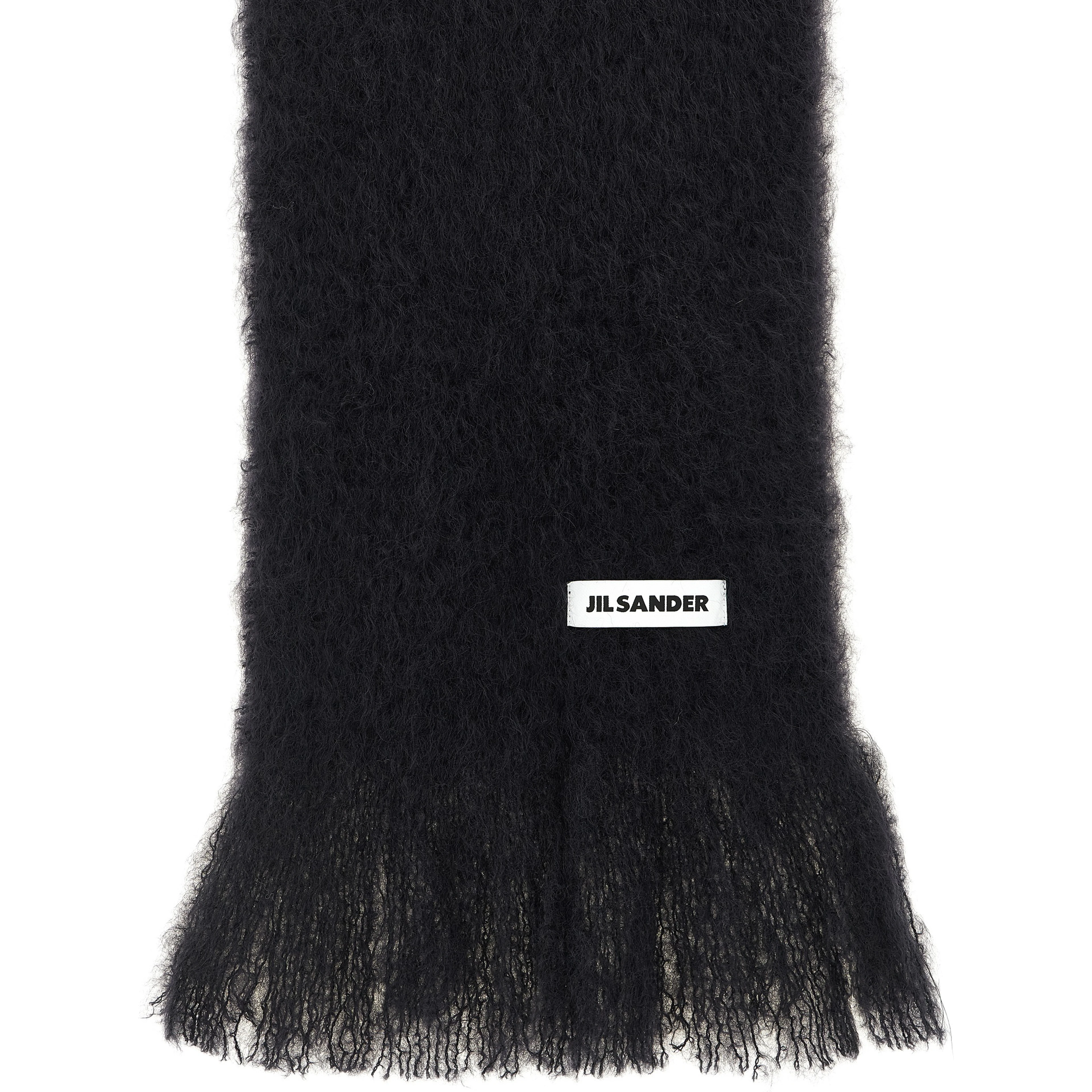 Black Wool Scarf