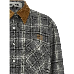 Gray Cotton Blouse