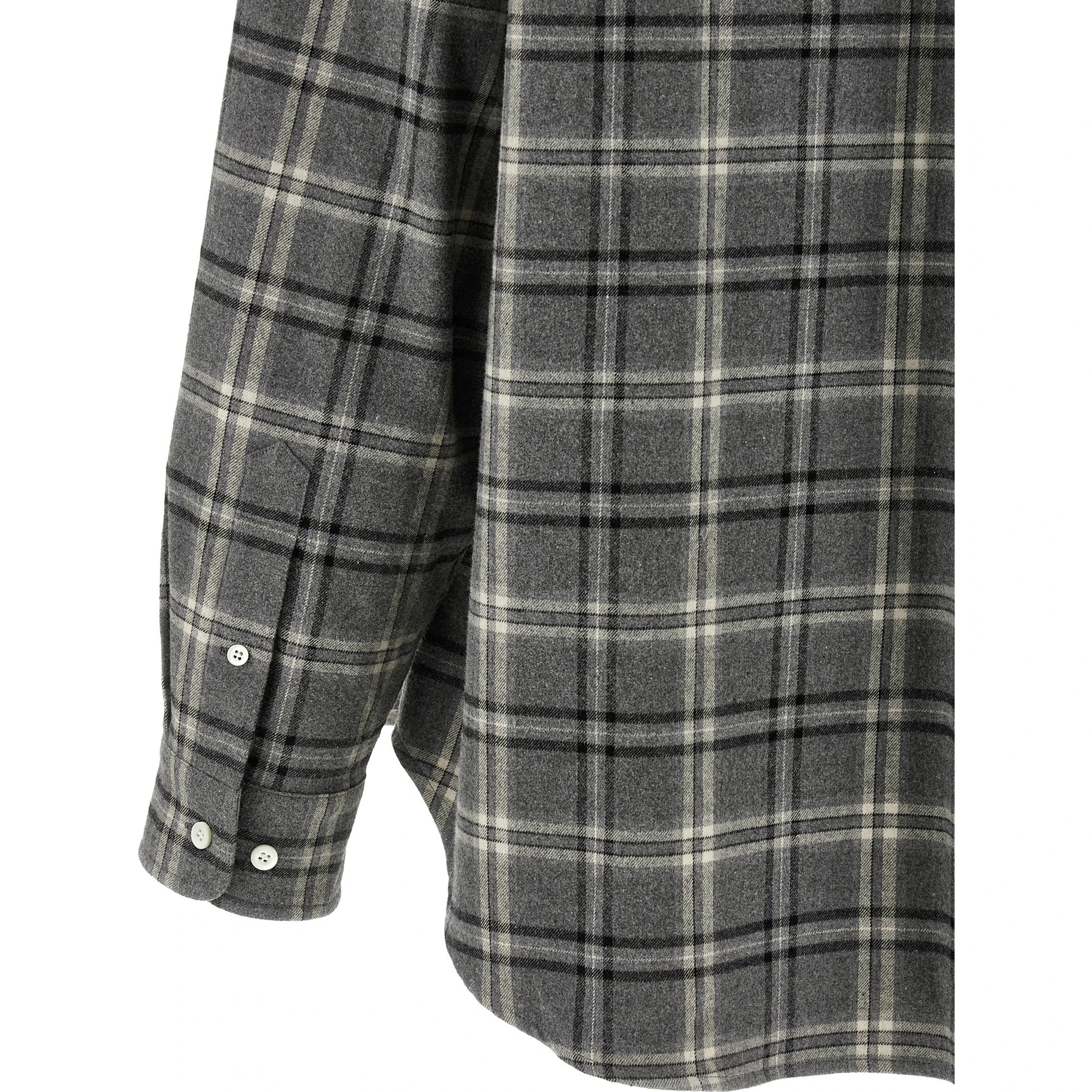 Gray Cotton Blouse