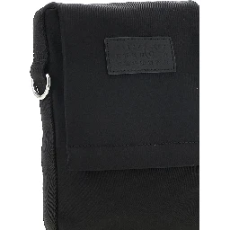 Black Polyamide Crossbody Bag