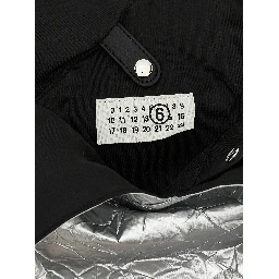 Silver Polyethylene Tote Bag