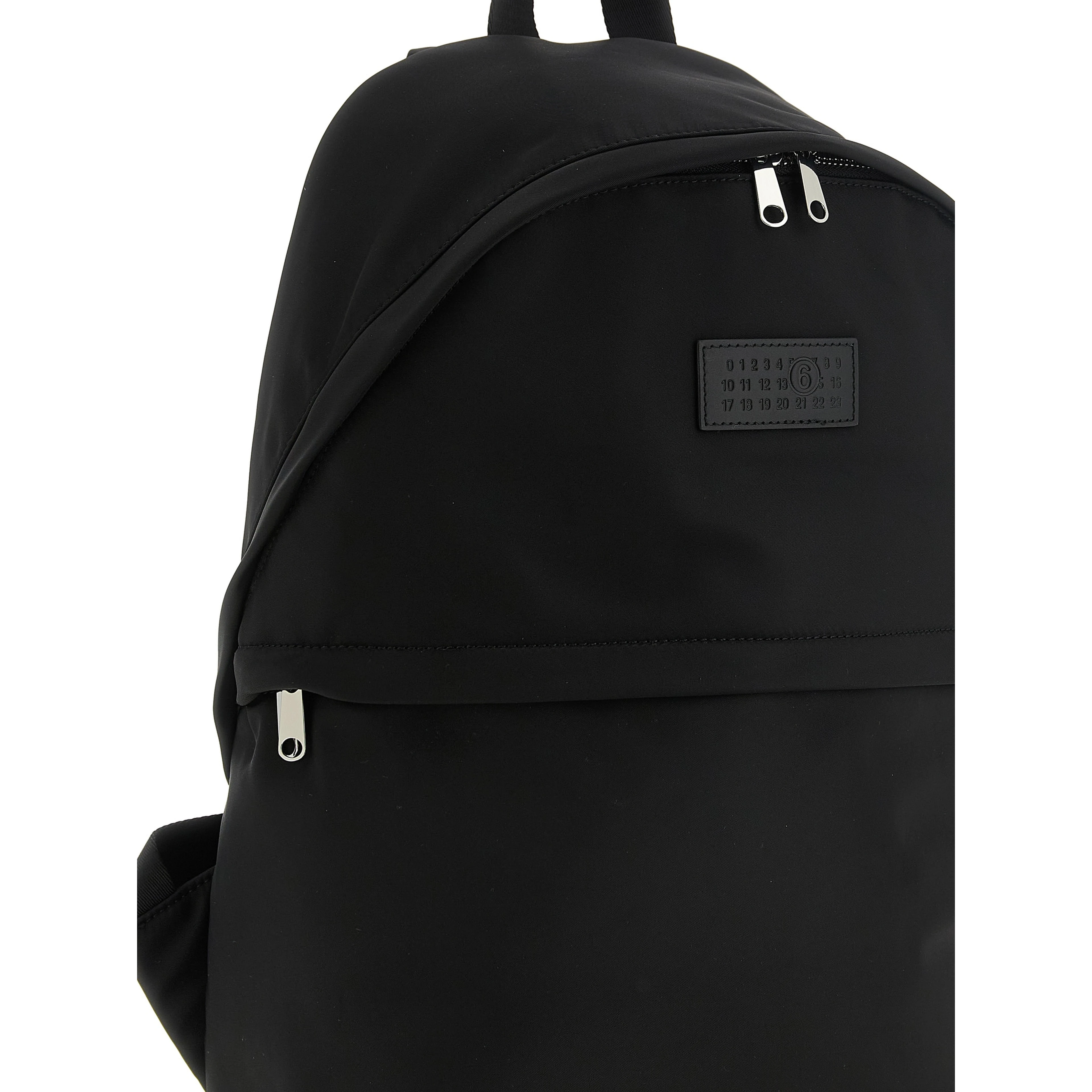 Black Polyamide Backpack
