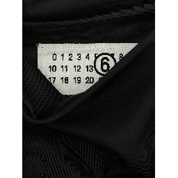Black Polyamide Crossbody Bag