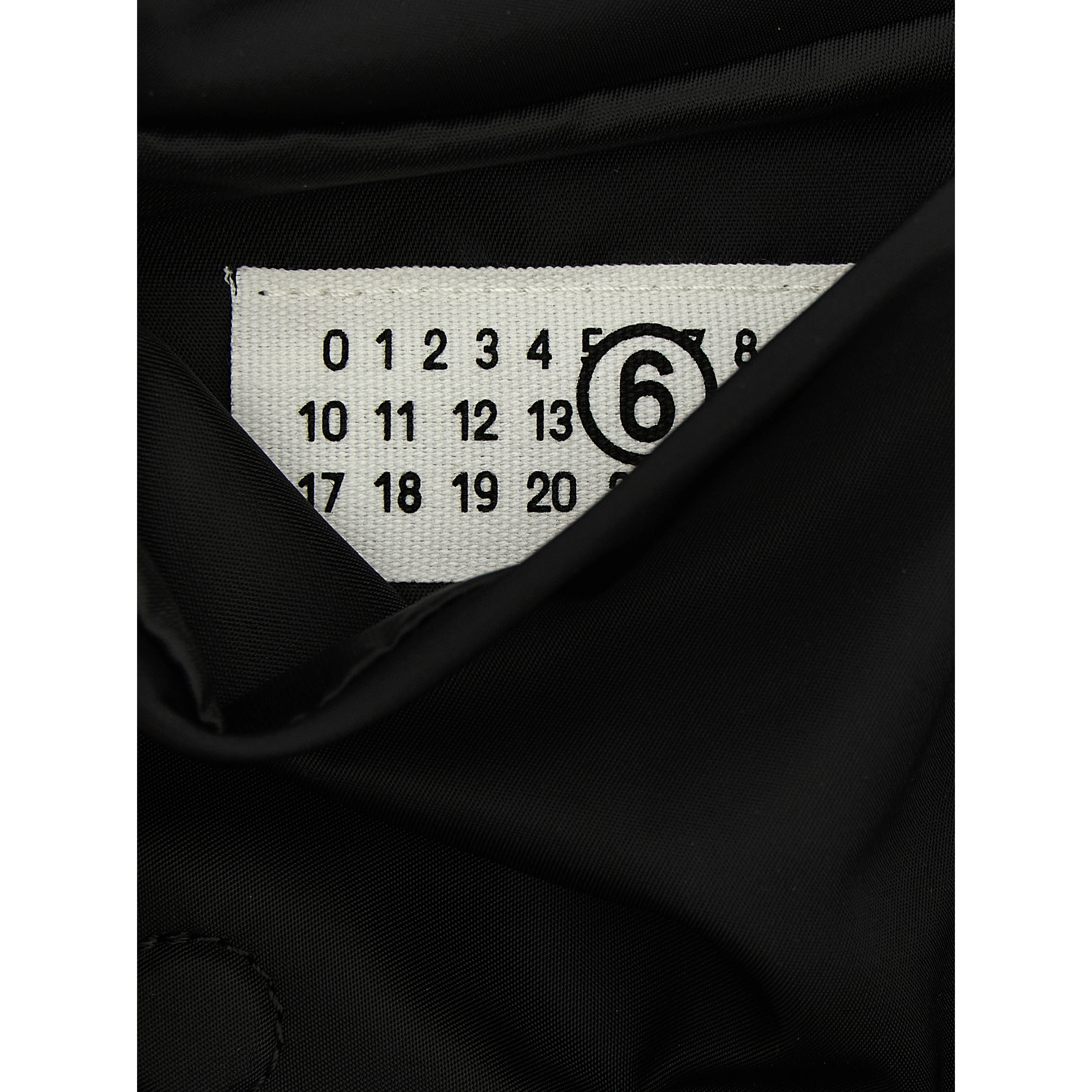 Black Polyamide Crossbody Bag