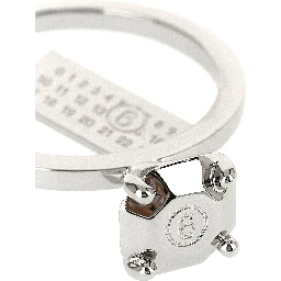 Silver Brass Keychain