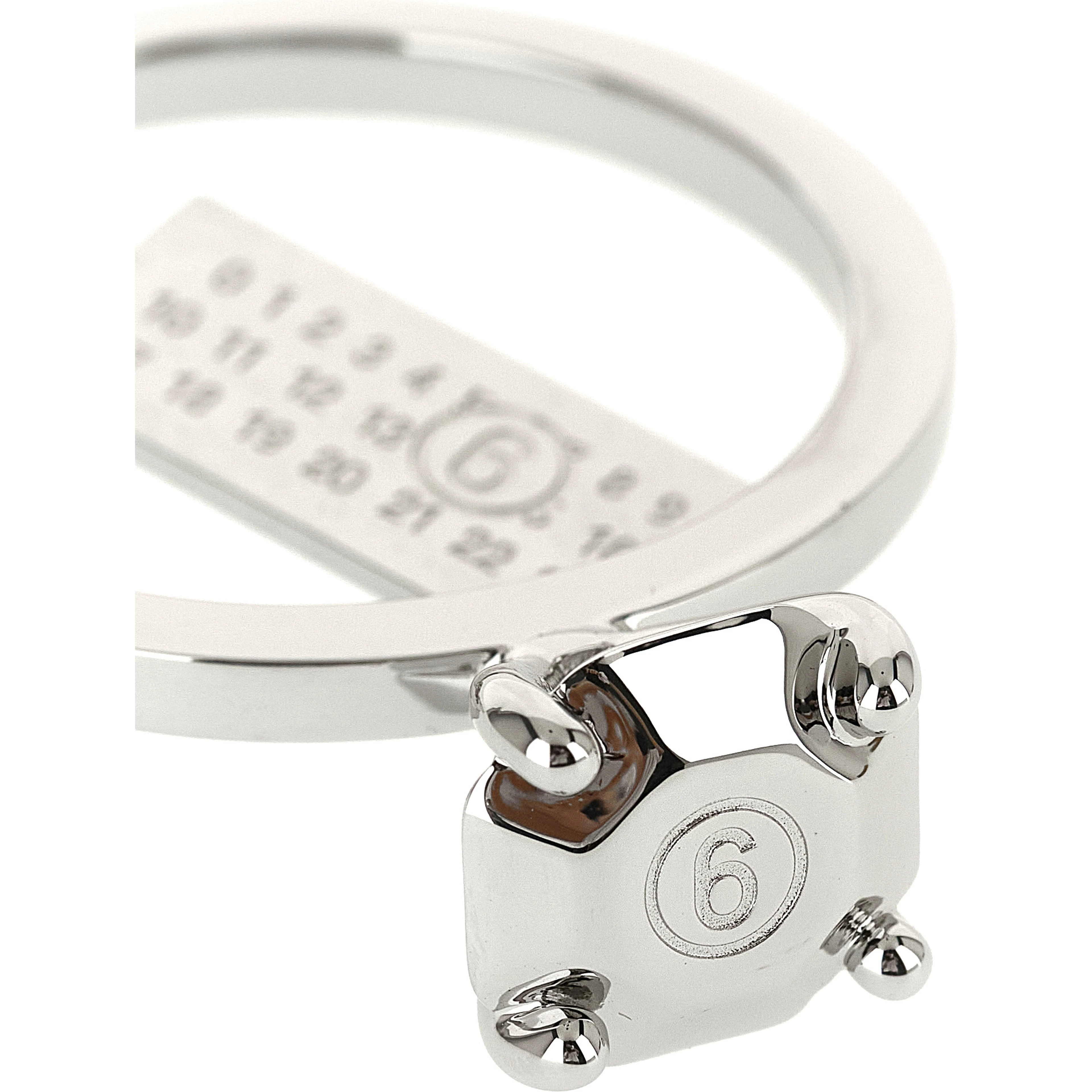 Silver Brass Keychain