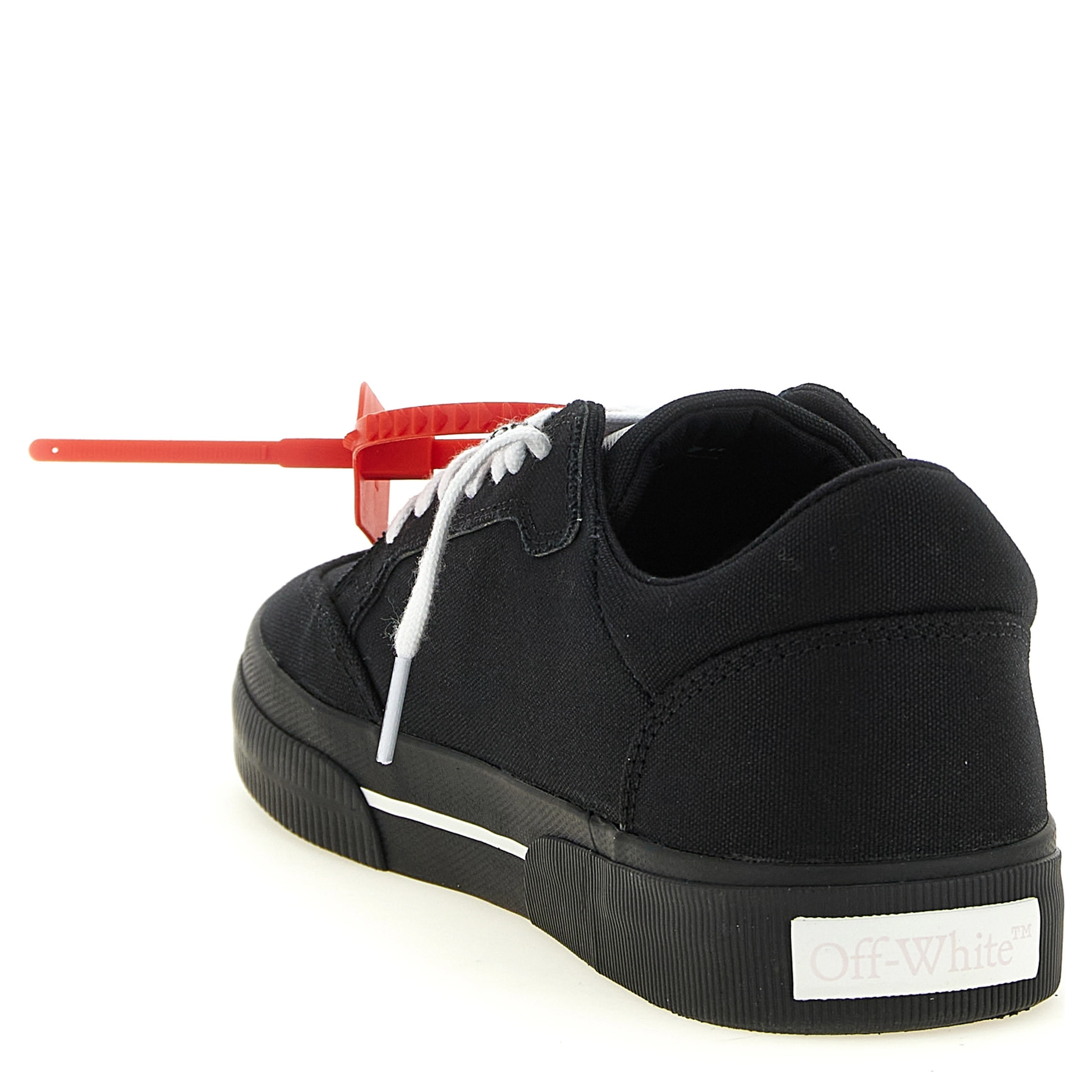 Bicolor Cotton Low Top Sneakers