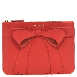 Red Cowhide Cardholder