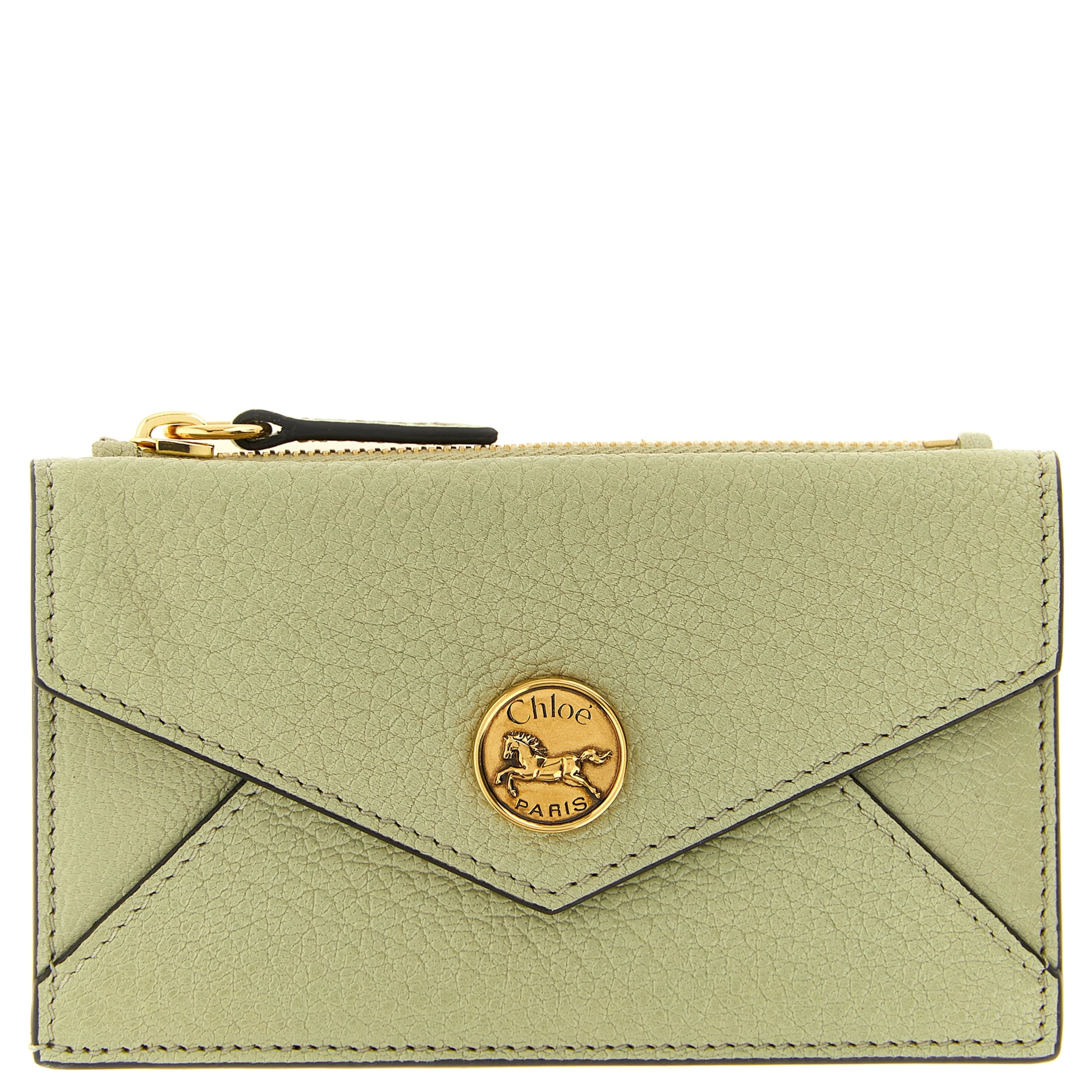 Bicolor Goatskin Cardholder