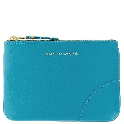 Blue Calfskin Cardholder