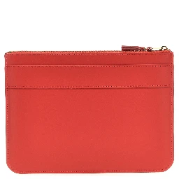 Red Cowhide Cardholder